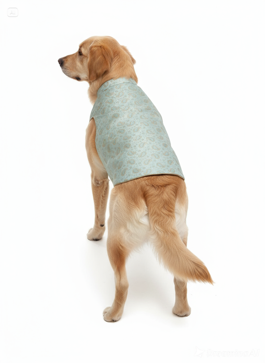 Diwali Green Dog Sherwani – Festive Pet Outfit for All Breeds (S to 3XL)