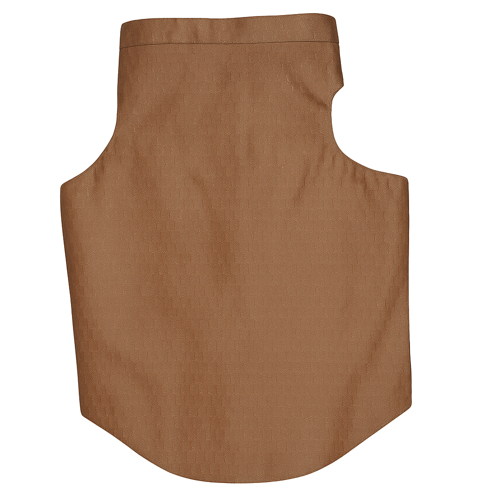 Premium Dog Sherwani in Light Taupe | Ethnic Festive & Wedding Outfit for Dogs | Comfortable Adjustable Fit - Petaloons