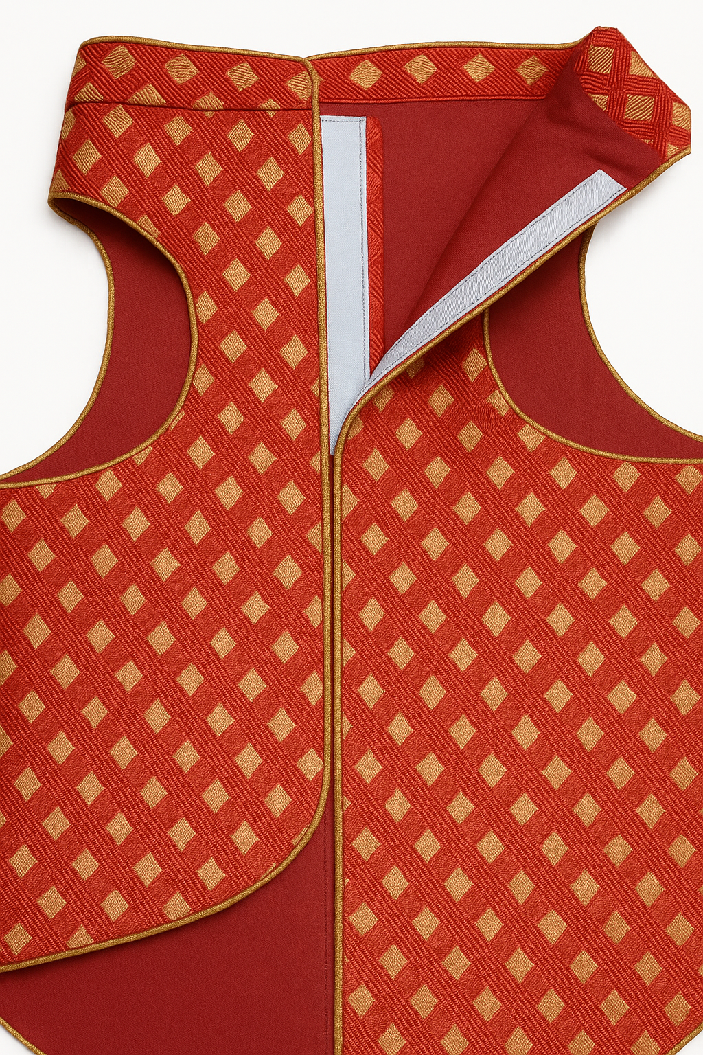 Royal Red Pet Sherwani – Ethnic Dog & Cat Outfit for Weddings & Festivals | Comfortable & Stylish | Petaloons - Petaloons