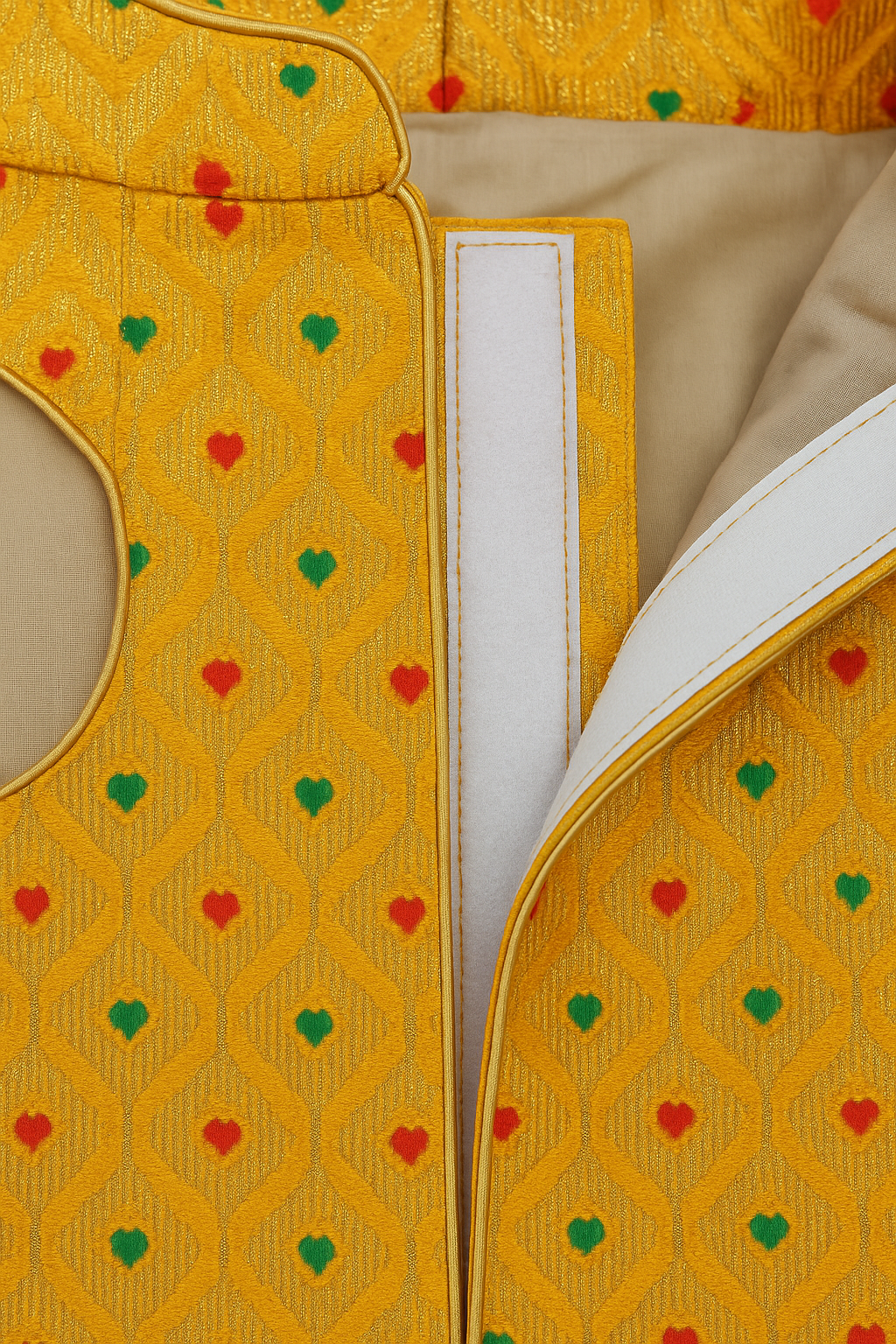 Royal Yellow Dog Sherwani – Designer Indian Wedding & Festive Ethnic Wear for Dogs - Petaloons