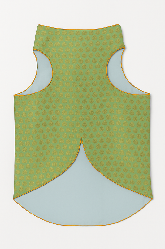 Premium Pista Sherwani for Dogs | Traditional Festive & Wedding Wear for Small, Medium & Large Dogs – Petaloons - Petaloons