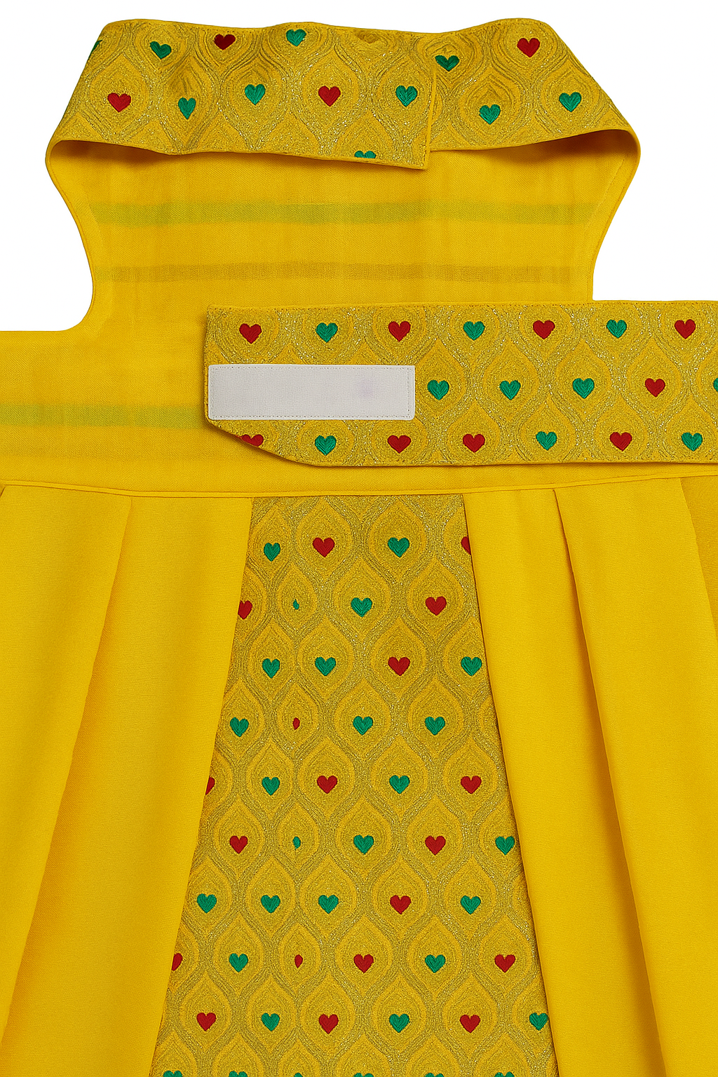 Dog Lehenga - Yellow - Traditional Ethnic Outfit for Dogs | Premium Wedding Dress for Small, Medium, and Large Dogs - Petaloons