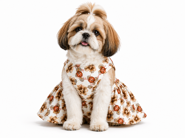 Designer Dog Lehenga by Petaloons