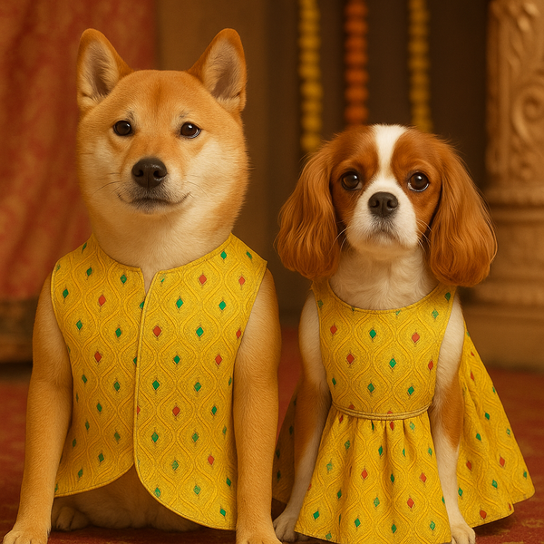 🐾 Top Pet Wedding Outfits Trending in 2025 – Make Your Dog the Star with Petaloons