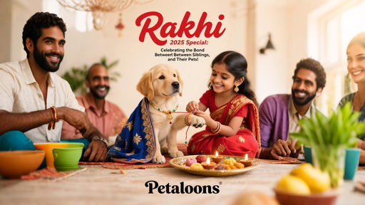 🐾 Celebrate Rakhi 2025 with Your Furry Pet Sibling | Petaloons India 🇮🇳