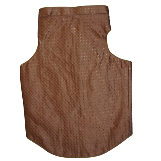 Premium Dog Sherwani in Light Taupe | Ethnic Festive & Wedding Outfit for Dogs | Comfortable Adjustable Fit