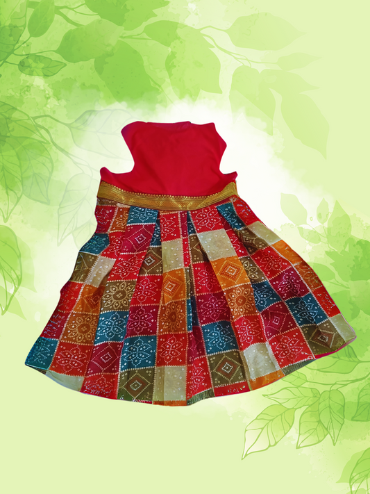 Red Dog Lehenga – Traditional Indian Ethnic Wear for Dogs | Festive & Wedding Pet Dress by Petaloons