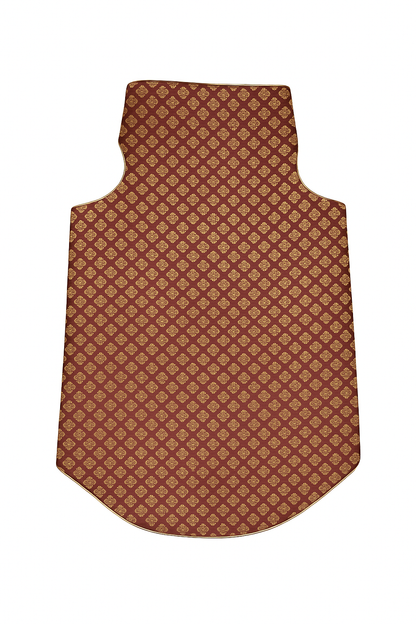Premium Maroon Dog Sherwani | Royal Ethnic Wear for Dogs | Festive & Wedding Outfit - Petaloons