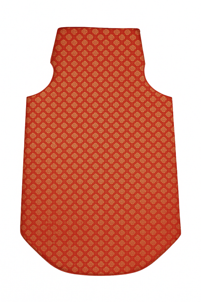 Red Designer Dog Sherwani | Ethnic Wear for Dogs | Pet Wedding & Festive Outfit - Petaloons