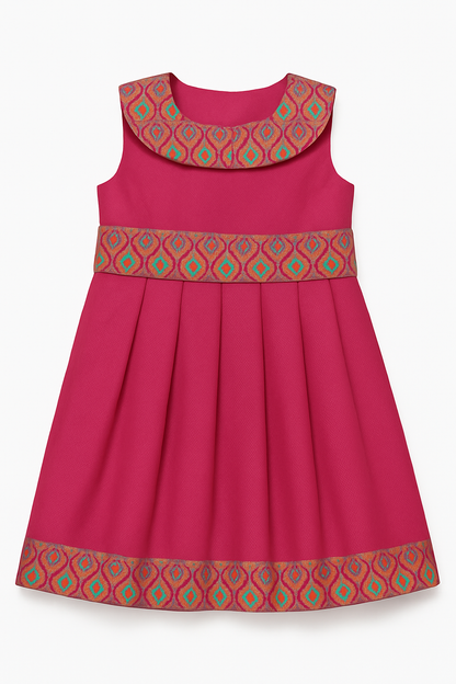 Dog Lehenga - Ethnic Pet Apparel | Festive Dog Dress, Cat Dress - Pink - Petaloons