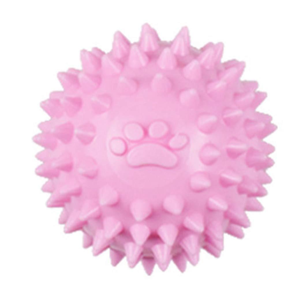 Rubber Dog Toys 5.5cm TPR Chew Toy for Dog Hollow Ball Teeth Cleaning Interactive Cute Dog Toys - Petaloons