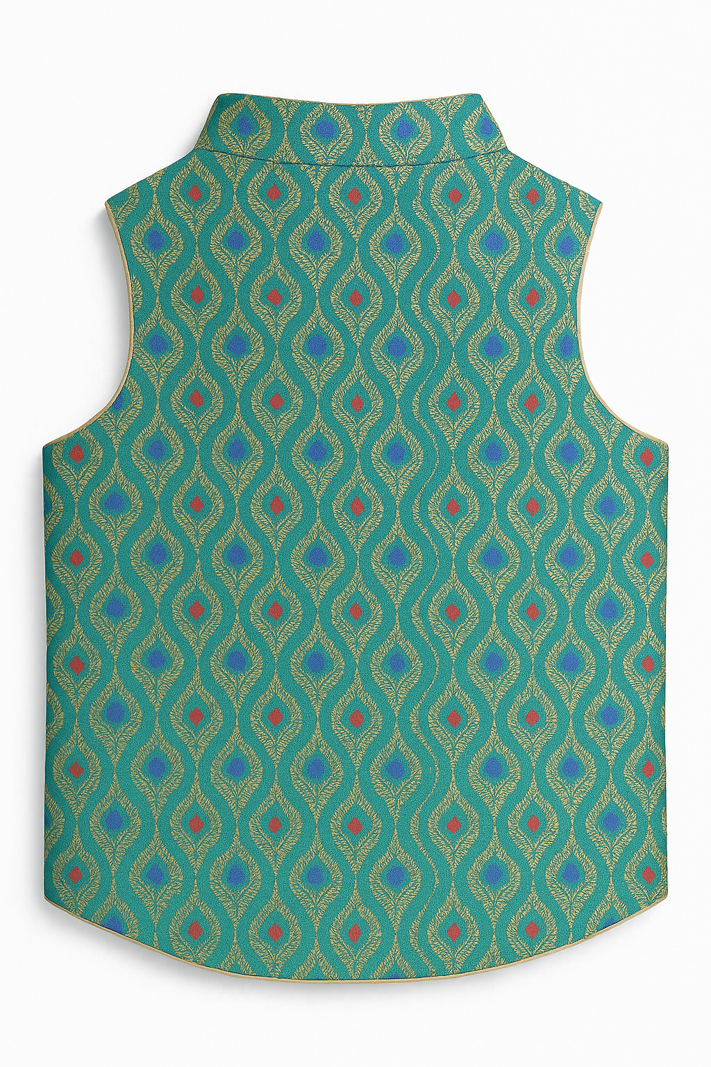 Petaloons Dog Sherwani - Green - Traditional Ethnic Outfit for Dogs | Premium Wedding Dress for Small, Medium, and Large Dogs