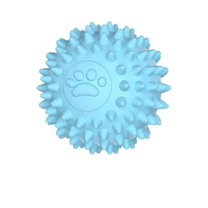 Rubber Dog Toys 5.5cm TPR Chew Toy for Dog Hollow Ball Teeth Cleaning Interactive Cute Dog Toys - Petaloons